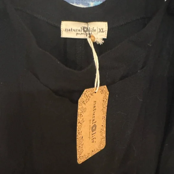 NATURAL LIFE Black Bohemian Romper - Picture 2 of 5